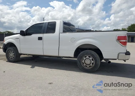 2014 Ford F150 Super Cab из США, поврежденный, VIN 1FTFX1CF8EKF80072